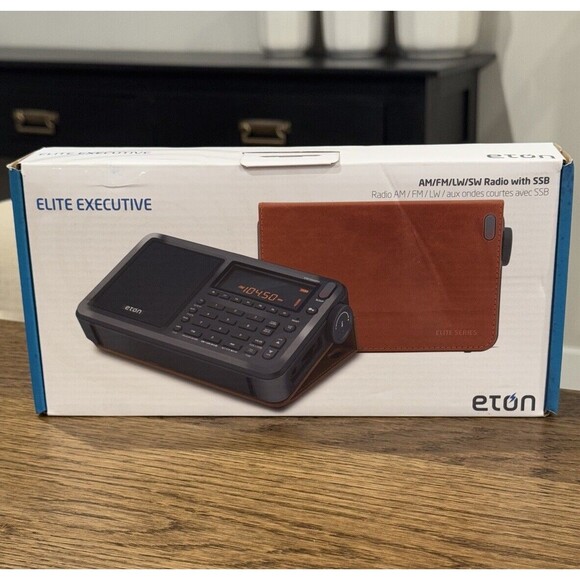 Eton Elite Executive AM/FM/Aircraft Band/SSB/Shortwave Radio New In Box - Picture 2 of 11